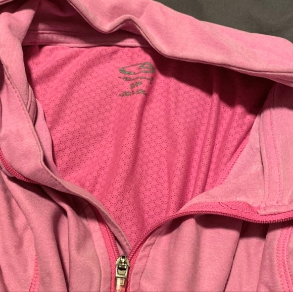 Champion Semi-Fitted Pink Quarter-Zip Pullover Women's (S) - Picture 2 of 5
